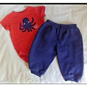 shirt and pants 6 to 9 months Boys Gymboree short sleeve 2 piece Set outfit baby